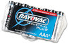 A Picture of product RAY-ALAAA Rayovac® Industrial PLUS Alkaline Batteries,  AAA, 8/Pack