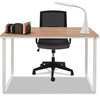 A Picture of product SAF-1943BHWH Safco® Steel Desk 47.25" x 24" 28.75", Beech/White