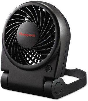 Honeywell Turbo On The Go USB/Battery Powered Fan,  Black