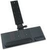 A Picture of product SAF-2137 Safco® Ergo-Comfort® Articulating Keyboard/Mouse Platform,  28w x 11-3/4d, Black Granite