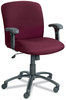 A Picture of product SAF-3491BL Safco® Uber™ Big & Tall Series Mid Back Chair, Black