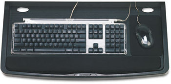 Kensington® Comfort Keyboard Drawer with SmartFit™,  26w x 13-1/4d, Black