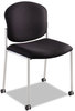 A Picture of product SAF-4194BL Safco® Diaz™ Guest Chair,  Black Fabric