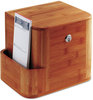A Picture of product SAF-4237CY Safco® Bamboo Suggestion Boxes 10 x 8 14, Cherry
