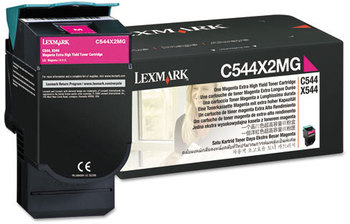 Lexmark™ C544X2MG Toner,  4,000 Page Yield, Magenta