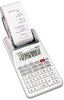 A Picture of product CNM-P1DHVG Canon® P1-DHV-G 12-Digit Palm Printing Calculator,  Purple/Red Print, 2 Lines/Sec