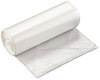 A Picture of product IBS-EC2433N Inteplast Group High-Density Commercial Can Liners,  24 x 33, 16gal, 5mic, Clear, 50/Roll, 20 Rolls/Carton