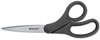 A Picture of product ACM-15582 Westcott® KleenEarth® Basic Plastic Handle Scissors,  7" Long, Pointed, Black