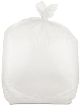 Inteplast Group Food Bags,  10 x 8 x 24, 22-Quart, 1.00 Mil, Clear, 500/Carton
