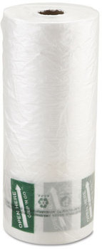 Inteplast Group Produce Bags,  12 x 20, 9 Microns, Natural, 875/Roll, 4 Rolls/Carton
