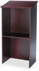 A Picture of product SAF-8915MH Safco® Stand-Up Lectern,  23w x 15-3/4d x 46h, Mahogany