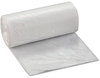 A Picture of product IBS-SL2433LTN Inteplast Group Low-Density Commercial Can Liners,  24 x 33, 16gal, .35mil, Clear, 50/Roll, 20 Rolls/Carton