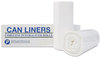 A Picture of product IBS-SL3339HVN Inteplast Institutional Low-Density Can Liners,  33 gal, .58 mil, 33 x 39, Natural, 250/CT