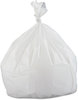 A Picture of product IBS-SL3339XHW Inteplast Group Low-Density Commercial Can Liners. 33 gal. 0.8 mil. 33 X 39 in. White. 25 bags/roll, 6 rolls/case.