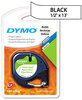 A Picture of product DYM-10697 DYMO® LetraTag® Label Cassette,  1/2" x 13ft, White, 2/Pack
