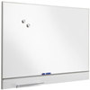 A Picture of product ICE-31240 Iceberg Polarity Magnetic Dry Erase Boards,  Coated Steel, 48 x 32, Aluminum Frame