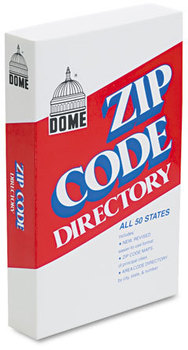 Dome® Zip Code Directory,  Paperback, 750 Pages