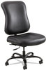 A Picture of product SAF-3592BL Safco® Optimus™ High Back Big & Tall Chair and Vinyl, Supports Up to 400 lb, 19" 22" Seat Height, Black