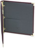 A Picture of product SAM-15134 Samsill® Classic Collection® Ring Binder,  11 x 8 1/2, 1" Cap, Burgundy