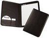 A Picture of product SAM-70810 Samsill® Professional Padfolio,  Storage Pockets/Card Slots, Writing Pad, Black