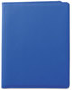A Picture of product SAM-70862 Samsill® Fashion Padfolio,  8 1/2 x 11, Blue PVC