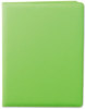 A Picture of product SAM-70864 Samsill® Fashion Padfolio,  8 1/2 x 11, Lime PVC
