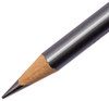 A Picture of product SAN-14420 Prismacolor® EBONY Sketching Pencil,  Black Matte, Dozen