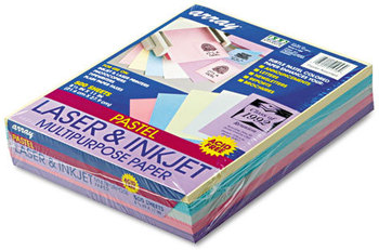 Pacon® Array® Colored Bond Paper,  20lb, 8-1/2 x 11, Assorted Pastels, 500 Sheets/Ream