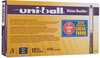 A Picture of product SAN-1734903 uni-ball® VISION Needle™ Stick Roller Ball Pen,  Black Ink, Fine, Dozen
