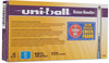 A Picture of product SAN-1734904 uni-ball® VISION Needle™ Stick Roller Ball Pen,  Blue Ink, Fine, Dozen