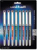 A Picture of product SAN-1734904 uni-ball® VISION Needle™ Stick Roller Ball Pen,  Blue Ink, Fine, Dozen