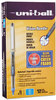 A Picture of product SAN-1734904 uni-ball® VISION Needle™ Stick Roller Ball Pen,  Blue Ink, Fine, Dozen