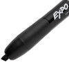A Picture of product SAN-1741918 EXPO® Click™ Dry Erase Marker,  Chisel Tip, Black, 3/Pack