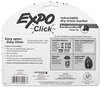 A Picture of product SAN-1741919 EXPO® Click™ Dry Erase Marker,  Chisel Tip, Assorted, 3/Set