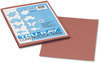 A Picture of product PAC-103025 Pacon® Tru-Ray® Construction Paper,  76 lbs., 9 x 12, Warm Brown, 50 Sheets/Pack