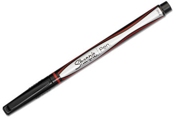 Sharpie® Permanent Ink Pen,  Red Ink, Fine, Dozen