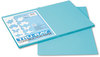 A Picture of product PAC-103039 Pacon® Tru-Ray® Construction Paper,  76 lbs., 12 x 18,Turquoise, 50 Sheets/Pack