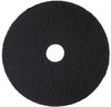 A Picture of product MMM-08274 3M™ High Productivity Floor Pads 7300 Low-Speed 16" Diameter, Black, 5/Carton