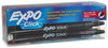 A Picture of product SAN-1751669 EXPO® Click™ Dry Erase Marker,  Fine Tip, Black, Dozen