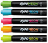 A Picture of product SAN-1752226 EXPO® Neon Windows Dry Erase Marker,  Bullet Tip, Assorted, 5/Set