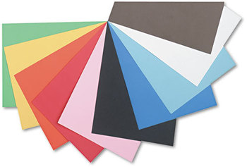 Pacon® Tru-Ray® Construction Paper,  76 lbs., 12 x 18, Assorted, 50 Sheets/Pack