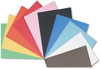 Pacon® Tru-Ray® Construction Paper,  76 lbs., 18 x 24, Assorted, 50 Sheets/Pack