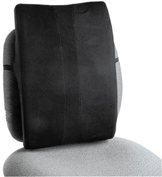 Safco® Remedease® Full Height Backrest 14 x 3 19.5, Black