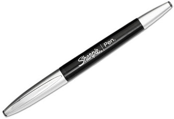 Sharpie® Grip Permanent Ink Pen,  Black Ink, Fine