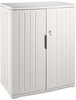 A Picture of product ICE-92563 Iceberg OfficeWorks™ Storage Cabinet,  36w x 22d x 46h, Platinum