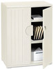 A Picture of product ICE-92563 Iceberg OfficeWorks™ Storage Cabinet,  36w x 22d x 46h, Platinum