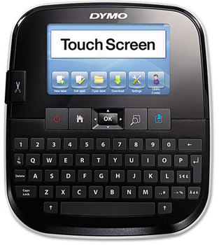 DYMO® LabelManager® 500TS Touch Screen Label Maker,  8 Lines, 6 23/50w x 7 4/9d x 3 37/50h
