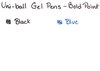 A Picture of product SAN-1790895 uni-ball® Signo 207™ Retractable Gel Pen,  Black Ink, Bold, Dozen