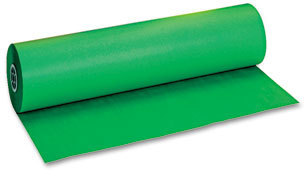 Pacon® Decorol® Flame Retardant Art Rolls,  40 lbs., 36" x 1000 ft, Tropical Green