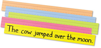 Pacon® Sentence Strips,  24 x 3, Assorted Bright Colors, 100/Pack
